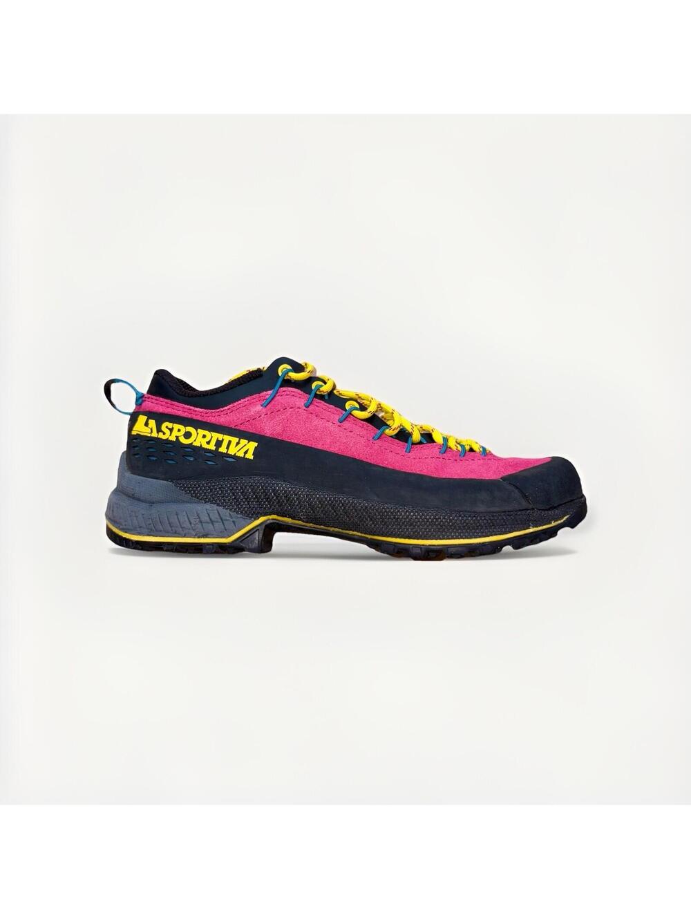 La Sportiva TX4 Evo Women’s Size 6 Approach Shoes Pink Yellow Hiking Climbing